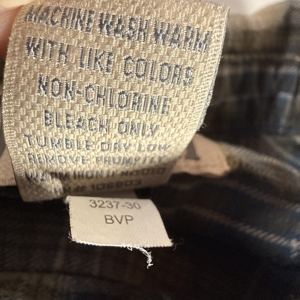 Duluth Shirt Mens XL TALL Free‎ Swingin' Flannel Button Down Plaid Pockets Work - Picture 11 of 14